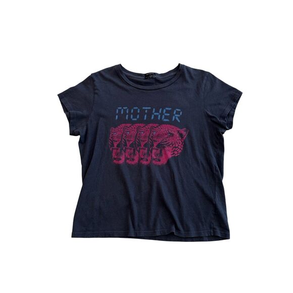 MOTHER Tops - Mother Denim The Boxy Goodie Goodie Tee Seeing Double Wash Size M